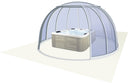 ALUKOV Whirlpool Überdachung: SPA DOME Orlando® – Bild 2