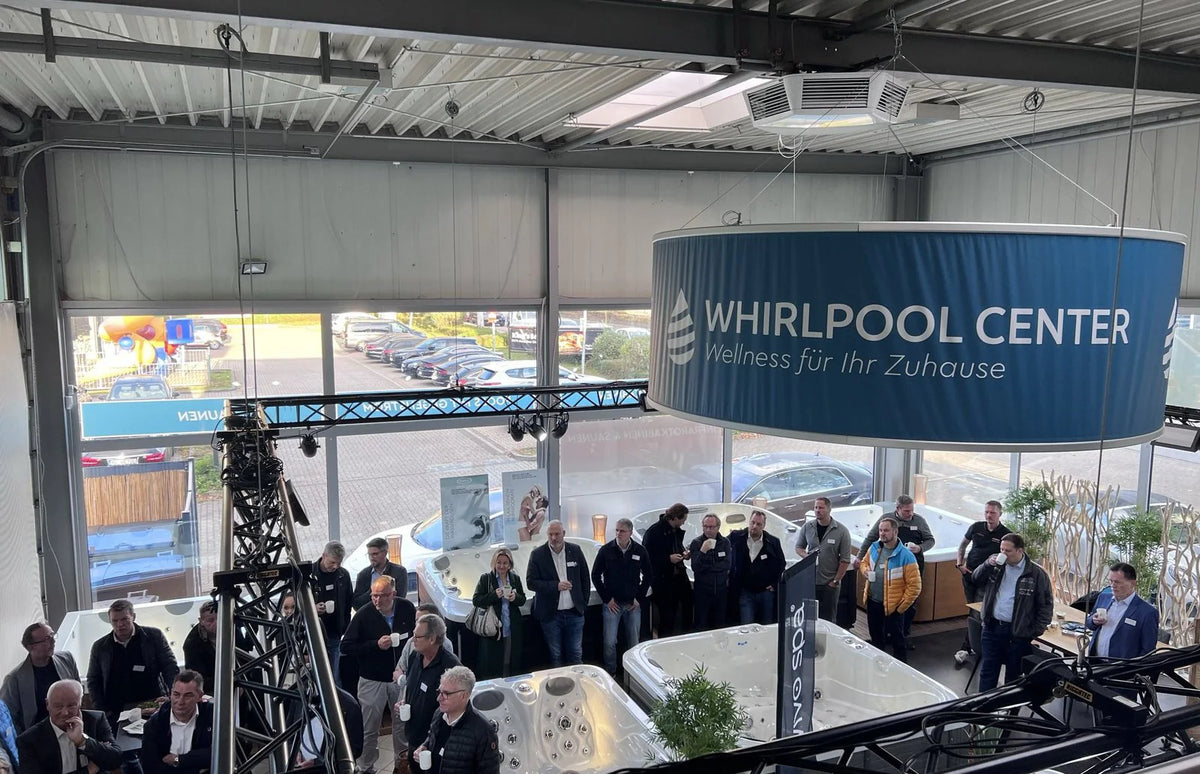 Arminias Sponsorenkreis beim Netzwerkfrühstück im Whirlpool Center 2022