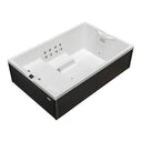 VIVO SPA AUREA chill Whirlpool mit schwarzer Verkleidung, Produktansicht