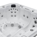 Massagebereich des VIVO SPA WaterFit 2N mit geformten Liegeplätzen und zahlreichen Massagedüsen