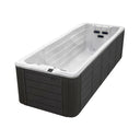 vivo spa WaterFit 5M Swim Spa Ansicht Farbe Dark Grey Oak