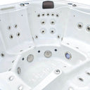 Drei Sitzplätze mit Massagedüsen im VIVO SPA WELUXIA 504 N Whirlpool