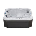 VIVO SPA WELUXIA 506 N Whirlpool mit dunkler Holzoptik-Verkleidung, Frontansicht