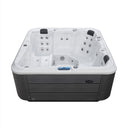 VIVO SPA WELUXIA 513 N Whirlpool mit dunkler Holzoptik-Verkleidung, Frontansicht