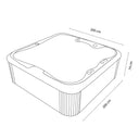 Maßskizze des VIVO SPA WELUXIA 514 N Whirlpools: 200 × 200 × 74 cm