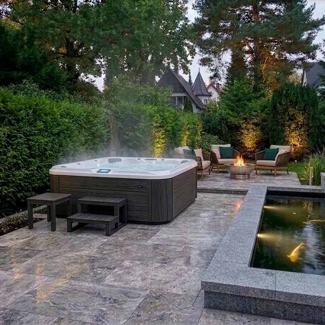 vivo spa WELUXIA 502N im Garten