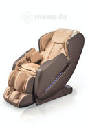 menada Velvet DIVE 2D in Braun und Beige, seitliche Frontansicht
