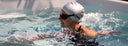 Swim Spa mit Schwimmer in Action