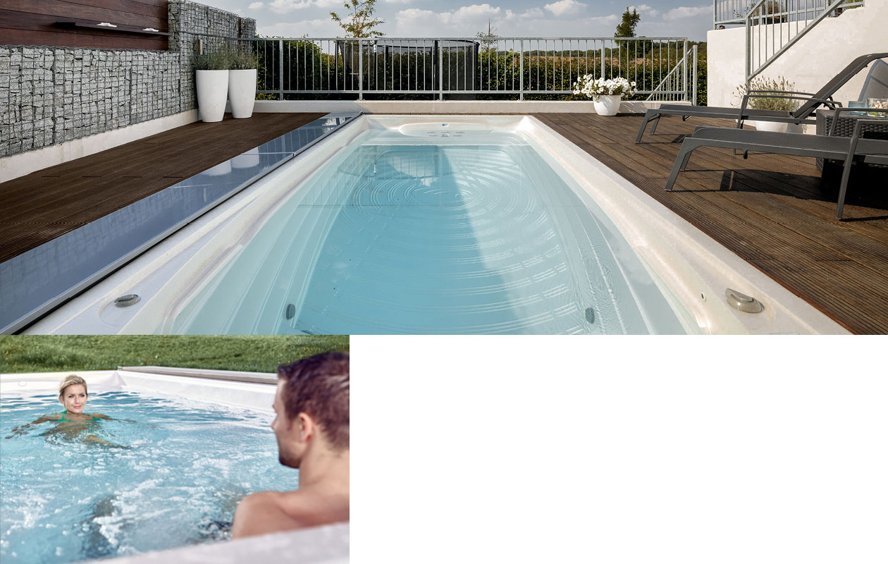 Swim Spa Relaxen Schwimmen