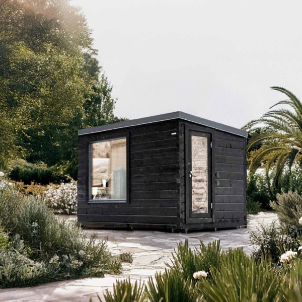 Gartensauna - Hetki Sauna Plus mit Vorraum