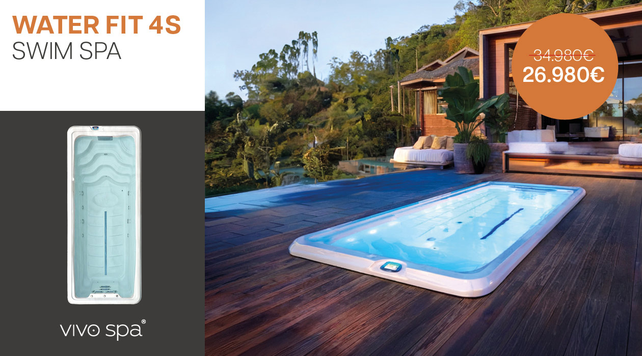 Swim Spa Aktion vivo spa WaterFit 4s