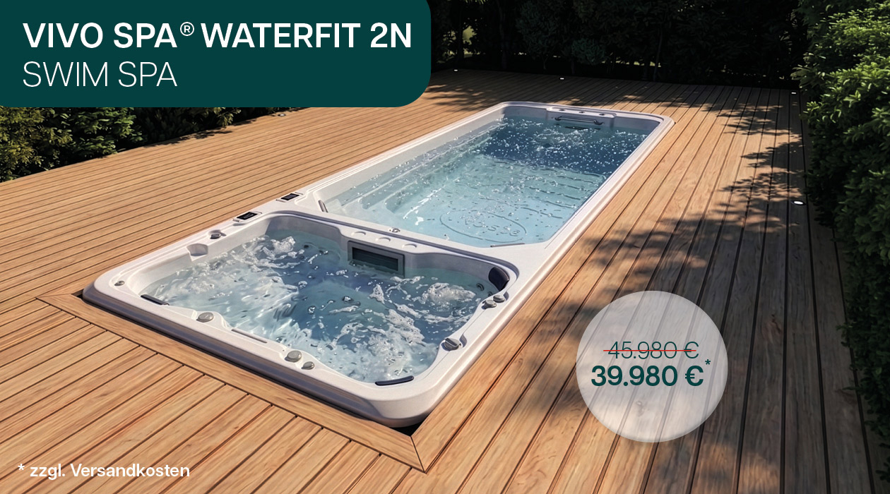 Swim Spa vivo spa WaterFit 2N Aktion