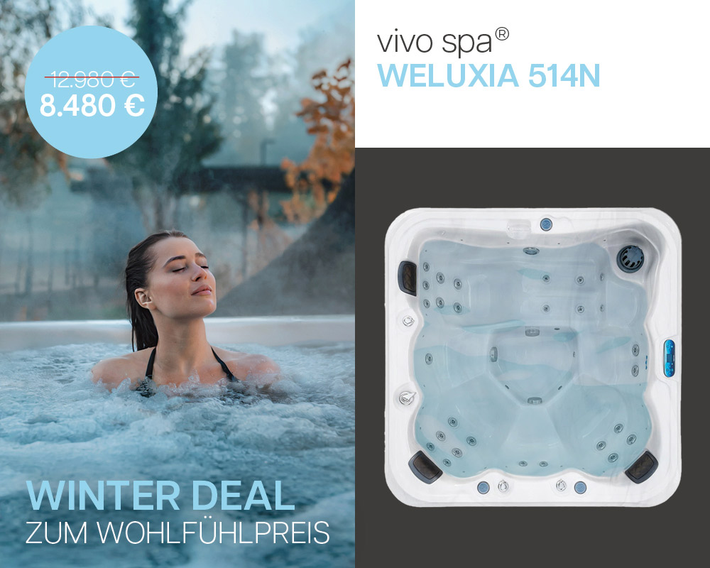 vivo spa WELUXIA 514 N Outdoor Whirlpool