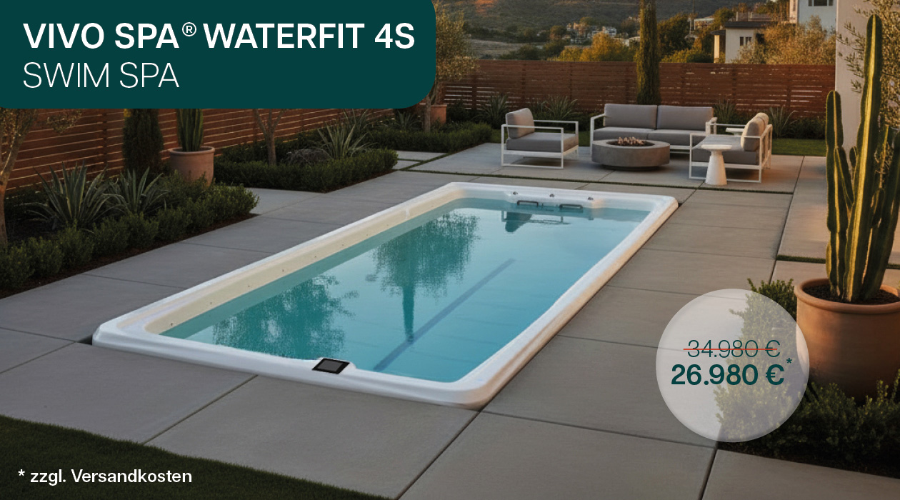 Swim Spa vivo spa WaterFit 4S Aktion